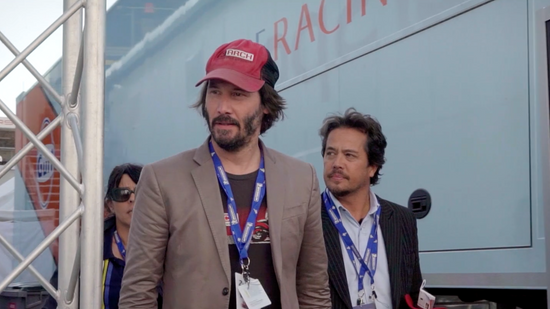 Michelin Car Connections - Keanu Reeves at Le Mans